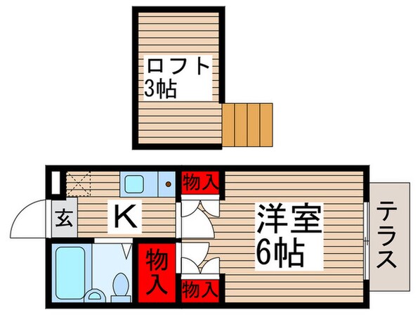 メゾンアサノの物件間取画像